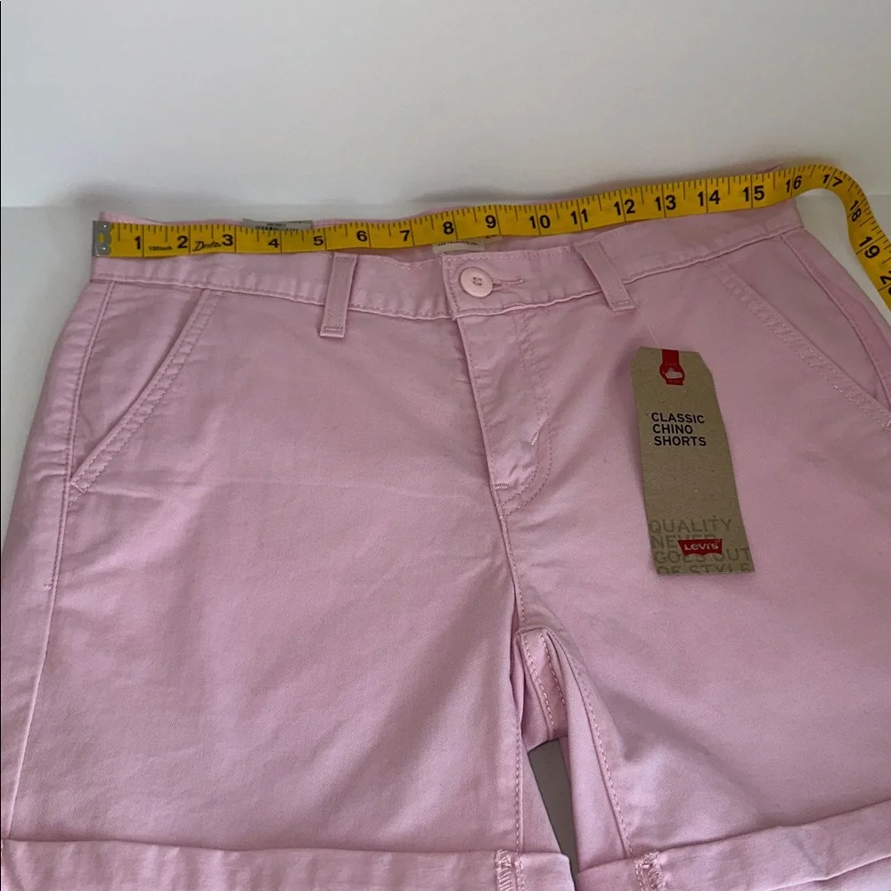 Levi's Light Pink Women's Bermudas - Picture 7 of 14